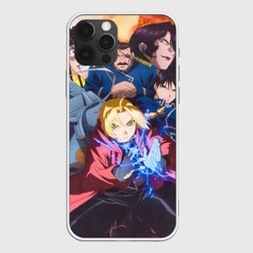 Чехол для iPhone 12 Pro Max с принтом Fullmetal Alchemist Brotherhood в Петрозаводске, Силикон |  | anime | fullmetal alchemist brotherhood | аниме. | стальной алхимик братство | цельнометаллический алхимик братство