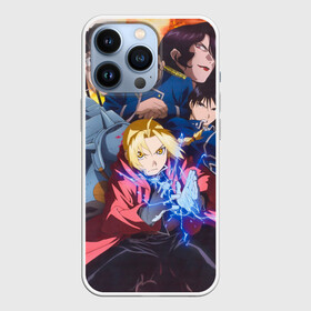 Чехол для iPhone 13 Pro с принтом Fullmetal Alchemist Brotherhood в Петрозаводске,  |  | anime | fullmetal alchemist brotherhood | аниме. | стальной алхимик братство | цельнометаллический алхимик братство