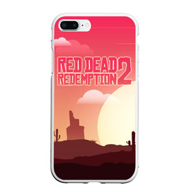 Чехол для iPhone 7Plus/8 Plus матовый с принтом Red Dead Redemption 2 в Петрозаводске, Силикон | Область печати: задняя сторона чехла, без боковых панелей | john marston | rdr2 | red dead | red dead redemption 2 | redemption 2 | rockstar | вестерн | выкуп | запад | ковбой | красный | мертвый | приключения | шутер