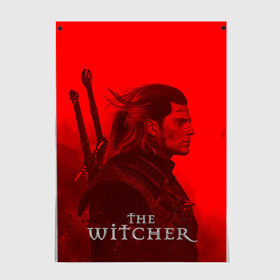 Постер с принтом The Witcher в Петрозаводске, 100% бумага
 | бумага, плотность 150 мг. Матовая, но за счет высокого коэффициента гладкости имеет небольшой блеск и дает на свету блики, но в отличии от глянцевой бумаги не покрыта лаком | gerald | geralt | henry cavill | netflix | the witcher | wild hunt | witcher | ведьмак | ведьмак сериал | генри кавилл | геральд | дикая охота | нетфликс