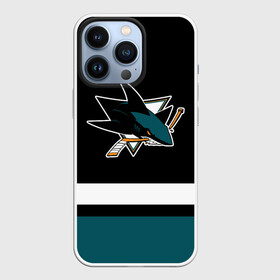 Чехол для iPhone 13 Pro с принтом Сан Хосе Шаркс в Петрозаводске,  |  | Тематика изображения на принте: hockey | nhl | san jose | san jose sharks | sharks | usa | нхл | сан хосе | сан хосе шаркс | спорт | сша | хоккей | шайба | шаркс