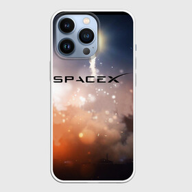 Чехол для iPhone 13 Pro с принтом SpaceX 3D в Петрозаводске,  |  | elon musk | spacex | илон маск