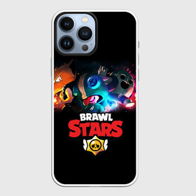 Чехол для iPhone 13 Pro Max с принтом Brawl Stars в Петрозаводске,  |  | Тематика изображения на принте: bo | brawl | brock | bull | colt | dynamike | elprimo | jessie | leon | moba | nita | shelly | stars | бо | брок | булл | джесси | динамайк | кольт | леон | нита | шелли | эльпримо