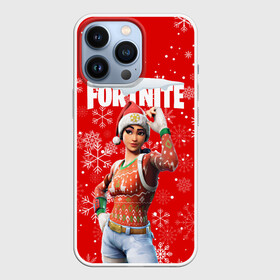 Чехол для iPhone 13 Pro с принтом FORTNITE НОВОГОДНИЙ. в Петрозаводске,  |  | 2020 | christmas | fortnite | snow | winter | winter is coming | зима близко | игра | новогодний | новый год | новый год 2020 | персонаж | снег | снежинки | фортнайт | фортнайт новогодний