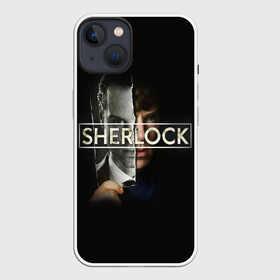 Чехол для iPhone 13 с принтом Sherlock в Петрозаводске,  |  | 221b | bbc | benedict cumberbatch | john watson | mark gatiss | martin freeman | sherlock holmes | steven moffat | бейкер | джон ватсон | мориарти | стрит | шерлок