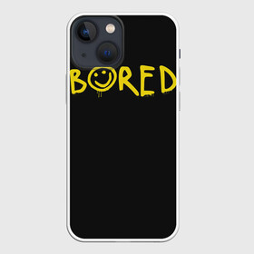 Чехол для iPhone 13 mini с принтом Sherlock Bored в Петрозаводске,  |  | Тематика изображения на принте: 221b | bbc | benedict cumberbatch | john watson | mark gatiss | martin freeman | sherlock holmes | steven moffat | бейкер | джон ватсон | мориарти | стрит | шерлок