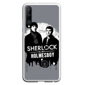 Чехол для Honor P30 с принтом Sherlock Holmesboy в Петрозаводске, Силикон | Область печати: задняя сторона чехла, без боковых панелей | Тематика изображения на принте: 221b | bbc | benedict cumberbatch | john watson | mark gatiss | martin freeman | sherlock holmes | steven moffat | бейкер | джон ватсон | мориарти | стрит | шерлок