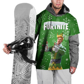 Накидка на куртку 3D с принтом FORTNITE НОВОГОДНИЙ. в Петрозаводске, 100% полиэстер |  | 2020 | christmas | fortnite | snow | winter | winter is coming | зима близко | игра | новогодний | новый год | новый год 2020 | персонаж | снег | снежинки | фортнайт | фортнайт новогодний