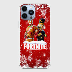 Чехол для iPhone 13 Pro Max с принтом Новогодний Fortnite в Петрозаводске,  |  | Тематика изображения на принте: 2020 | christmas | fortnite | fortnite 2 | fortnite chapter 2 | fortnite2 | fortnite: chapter 2 | new year | snow | winter | игры | новогодний | новый год | фортнайт | фортнайт 2