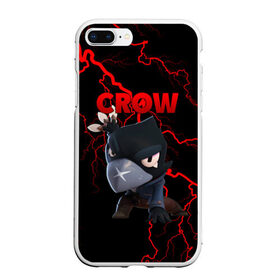 Чехол для iPhone 7Plus/8 Plus матовый с принтом Brawl Stars CROW в Петрозаводске, Силикон | Область печати: задняя сторона чехла, без боковых панелей | 8 bit | 8 бит | brawl | brawl stars | crow | leon | stars | бравл | бравл старс | браво старс | игра | компьютерная | кров | леон | онлайн | старс