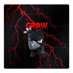 Магнитный плакат 3Х3 с принтом Brawl Stars CROW в Петрозаводске, Полимерный материал с магнитным слоем | 9 деталей размером 9*9 см | 8 bit | 8 бит | brawl | brawl stars | crow | leon | stars | бравл | бравл старс | браво старс | игра | компьютерная | кров | леон | онлайн | старс