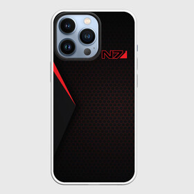 Чехол для iPhone 13 Pro с принтом Mass Effect N7 в Петрозаводске,  |  | andromeda | bioware | n7 | shepard | shooter | геты | жнецы | инженер | масс эффект | разведчик | солдат | страж | цербер | штурмовик | шутер