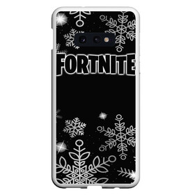 Чехол для Samsung S10E с принтом Fortnite Новогодний в Петрозаводске, Силикон | Область печати: задняя сторона чехла, без боковых панелей | battle | christmas | claus | fortnite | merry | santa | save | season | the | world | битва | борьба | зомби | королевская | олени | рождество | снежинки | стратегия | фортнайт