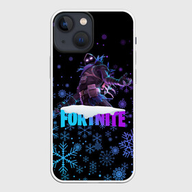 Чехол для iPhone 13 mini с принтом FORTNITE НОВОГОДНИЙ. в Петрозаводске,  |  | 2020 | christmas | fortnite | snow | winter | winter is coming | зима близко | игра | новогодний | новый год | новый год 2020 | персонаж | снег | снежинки | фортнайт | фортнайт новогодний