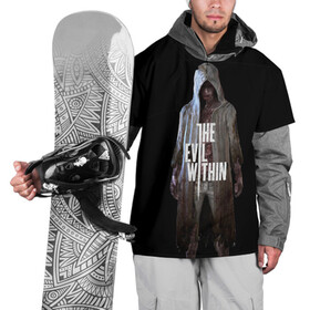 Накидка на куртку 3D с принтом The evil within в Петрозаводске, 100% полиэстер |  | Тематика изображения на принте: theevilwithin | игра | рувик | хоррор