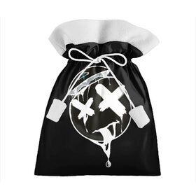 Подарочный 3D мешок с принтом NEGATIVE2 в Петрозаводске, 100% полиэстер | Размер: 29*39 см | Тематика изображения на принте: депрессия | детям | женщинам | круто | мода | мужчинам | музыка | негатив | одежда | панк | прикольная картинка | реп | рок | смайлики | улыбка | футболка | хип хоп