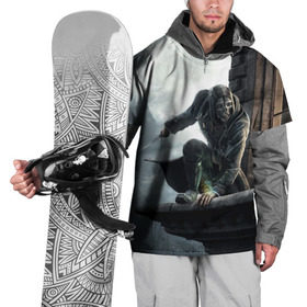 Накидка на куртку 3D с принтом Dishonored в Петрозаводске, 100% полиэстер |  | Тематика изображения на принте: attano | corvo | dishonored | emily | kaldwin | аттано | колдуин | корво | эмили