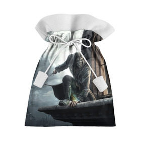 Подарочный 3D мешок с принтом Dishonored в Петрозаводске, 100% полиэстер | Размер: 29*39 см | attano | corvo | dishonored | emily | kaldwin | аттано | колдуин | корво | эмили