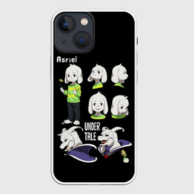 Чехол для iPhone 13 mini с принтом UNDERTALE в Петрозаводске,  |  | chara | frisk | sans | undertale | андертале | андертейл | игра | подземная история | подземная сказка | санс | ундертале | фриск | чара