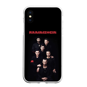 Чехол для iPhone XS Max матовый с принтом Rammstein в Петрозаводске, Силикон | Область печати: задняя сторона чехла, без боковых панелей | kruspe | lindemann | metal | oliver | rammstein | richard | riedel | rock | till | кристиан | круспе | линдеманн | лоренц | метал | оливер | рамштайн | ридель | рихард | рок | тилль