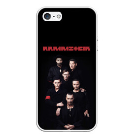 Чехол для iPhone 5/5S матовый с принтом Rammstein в Петрозаводске, Силикон | Область печати: задняя сторона чехла, без боковых панелей | kruspe | lindemann | metal | oliver | rammstein | richard | riedel | rock | till | кристиан | круспе | линдеманн | лоренц | метал | оливер | рамштайн | ридель | рихард | рок | тилль