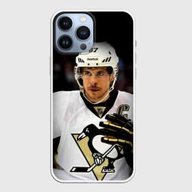 Чехол для iPhone 13 Pro Max с принтом Сидни Кросби в Петрозаводске,  |  | canada | crosby | hockey | nhl | penguins | pittsburgh | pittsburgh penguins | usa | канада | кросби | нхл | пингвинз | питтсбург | питтсбург пингвинз | сидни кросби | спорт | сша | хоккей | шайба