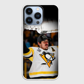 Чехол для iPhone 13 Pro с принтом Евгений Малкин в Петрозаводске,  |  | hockey | malkin | nhl | penguins | pittsburgh | pittsburgh penguins | евгений малкин | малкин | нхл | пингвинз | питтсбург | питтсбург пингвинз | россия | сборная россии | спорт | хоккей | шайба