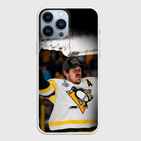 Чехол для iPhone 13 Pro Max с принтом Евгений Малкин в Петрозаводске,  |  | hockey | malkin | nhl | penguins | pittsburgh | pittsburgh penguins | евгений малкин | малкин | нхл | пингвинз | питтсбург | питтсбург пингвинз | россия | сборная россии | спорт | хоккей | шайба