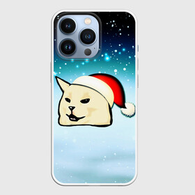 Чехол для iPhone 13 Pro с принтом woman yelling at cat в Петрозаводске,  |  | happy new year | mem | woman yelling at cat | женщина кричит на кота | мем | новый год