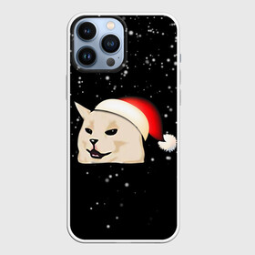 Чехол для iPhone 13 Pro Max с принтом woman yelling at cat в Петрозаводске,  |  | happy new year | mem | woman yelling at cat | женщина кричит на кота | мем | новый год