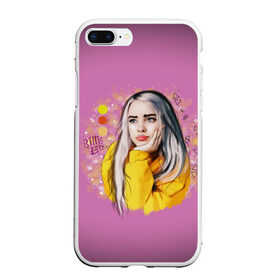 Чехол для iPhone 7Plus/8 Plus матовый с принтом BILLIE EILISH в Петрозаводске, Силикон | Область печати: задняя сторона чехла, без боковых панелей | ayelish | bad guy | bellyache | bilie eilish | bilie elish | billie | billie eilish | eilish | electronic | elish | music | били айлиш | билли айлиш | эйлиш | элиш