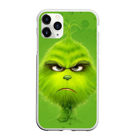 Чехол для iPhone 11 Pro матовый с принтом The Grinch в Петрозаводске, Силикон |  | Тематика изображения на принте: christmas | claus | grinch stole | how the | jingle | merry | santa | гринч | гуманоид | диккенс | ктоград | олени | рождество | снежинки | чарльз