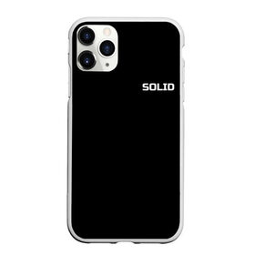 Чехол для iPhone 11 Pro Max матовый с принтом SOLID prod в Петрозаводске, Силикон |  | solidproduction