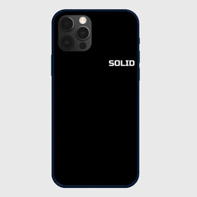 Чехол для iPhone 12 Pro Max с принтом SOLID prod в Петрозаводске, Силикон |  | solidproduction