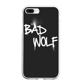 Чехол для iPhone 7Plus/8 Plus матовый с принтом Bad wolf в Петрозаводске, Силикон | Область печати: задняя сторона чехла, без боковых панелей | Тематика изображения на принте: bbc | dimension | dr who | jenna coleman | jodie whittaker | matt smith | relative | resolution | space | tardis | the doctor | time | галлифрей | джоди уиттакер | доктор кто | тардис