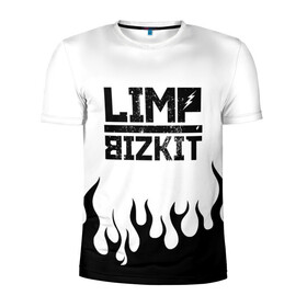 Мужская футболка 3D спортивная с принтом Limp Bizkit  в Петрозаводске, 100% полиэстер с улучшенными характеристиками | приталенный силуэт, круглая горловина, широкие плечи, сужается к линии бедра | bizkit | limp | limp bizkit | music | rock | бизкиты | лимп бизкит | лимпы | липкие письки | музыка | рок