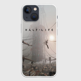 Чехол для iPhone 13 mini с принтом HALF LIFE в Петрозаводске,  |  | alyx vance | black mesa | citadel | fps | game | gordon freeman | half life | half life 2 | lambda | valve | гордон фриман | гордон фримент | фриман | хал | халф лайф | черная меза