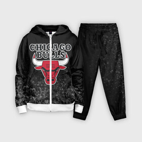 Детский костюм 3D с принтом CHICAGO BULLS в Петрозаводске,  |  | bulls | chicago | chicago bulls | nba | red bulls | usa | америка | быки | нба | сша | чикаго буллс