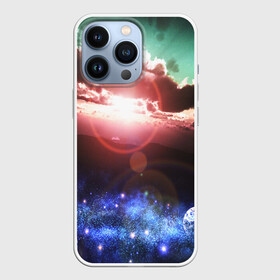 Чехол для iPhone 13 Pro с принтом ЗАКАТ НОЧНОЙ в Петрозаводске,  |  | galaxy | nasa | nebula | space | star | абстракция | вселенная | галактика | звезда | звезды | космический | наса | планеты