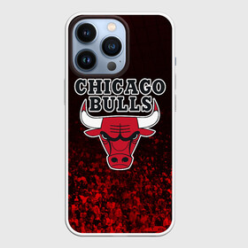 Чехол для iPhone 13 Pro с принтом CHICAGO BULLS | ЧИКАГО БУЛЛС в Петрозаводске,  |  | Тематика изображения на принте: bulls | chicago | chicago bulls | nba | red bulls | usa | америка | быки | нба | сша | чикаго буллс
