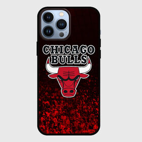 Чехол для iPhone 13 Pro Max с принтом CHICAGO BULLS | ЧИКАГО БУЛЛС в Петрозаводске,  |  | Тематика изображения на принте: bulls | chicago | chicago bulls | nba | red bulls | usa | америка | быки | нба | сша | чикаго буллс