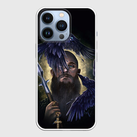Чехол для iPhone 13 Pro с принтом vikings в Петрозаводске,  |  | Тематика изображения на принте: ragnar | raven | travis fimmel | vikings | викинги | вороны | норвегия | рагнар лодброк | скандинавия | трэвис фиммел