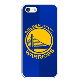 Чехол для iPhone 5/5S матовый с принтом GOLDEN STATE WARRIORS в Петрозаводске, Силикон | Область печати: задняя сторона чехла, без боковых панелей | golden state | golden state warriors | gsw | nba | usa | америка | голден стэйт уорриорз | гсв | нба | сша