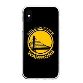 Чехол для iPhone XS Max матовый с принтом GOLDEN STATE WARRIORS в Петрозаводске, Силикон | Область печати: задняя сторона чехла, без боковых панелей | golden state | golden state warriors | gsw | nba | usa | америка | голден стэйт уорриорз | гсв | нба | сша