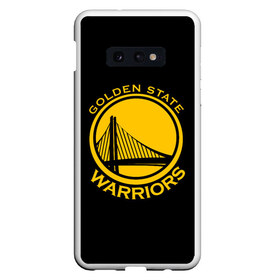 Чехол для Samsung S10E с принтом GOLDEN STATE WARRIORS в Петрозаводске, Силикон | Область печати: задняя сторона чехла, без боковых панелей | golden state | golden state warriors | gsw | nba | usa | америка | голден стэйт уорриорз | гсв | нба | сша