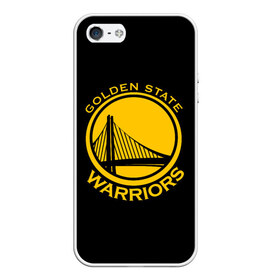 Чехол для iPhone 5/5S матовый с принтом GOLDEN STATE WARRIORS в Петрозаводске, Силикон | Область печати: задняя сторона чехла, без боковых панелей | golden state | golden state warriors | gsw | nba | usa | америка | голден стэйт уорриорз | гсв | нба | сша