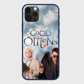 Чехол для iPhone 12 Pro с принтом Good Omens в Петрозаводске, силикон | область печати: задняя сторона чехла, без боковых панелей | aziraphale | crowley | david | demon | good | omens | pratchett | tennant | terry | азирафаэль | ангел | благие | демон | дэвид | знамения | кроули | майкл шин | пратчетт | теннант | терри