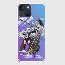 Чехол для iPhone 13 mini с принтом Azur Lane Enterprise and Yorktown в Петрозаводске,  |  | anime | azur lane | girl | аниме | девушка | лазурный путь