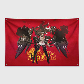 Флаг-баннер с принтом Azur Lane в Петрозаводске, 100% полиэстер | размер 67 х 109 см, плотность ткани — 95 г/м2; по краям флага есть четыре люверса для крепления | anime | azur lane | girl | аниме | девушка | лазурный путь