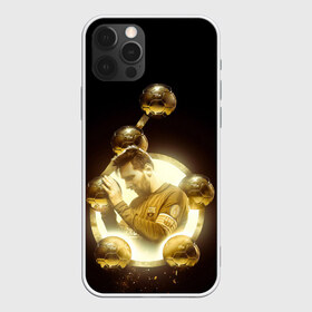 Чехол для iPhone 12 Pro Max с принтом Месси шестикратный в Петрозаводске, Силикон |  | Тематика изображения на принте: argentina | barcelona | football | golden ball | leo | lionel messi | аргентина | барселона | золотой мяч | лео | лионель месси | футбол